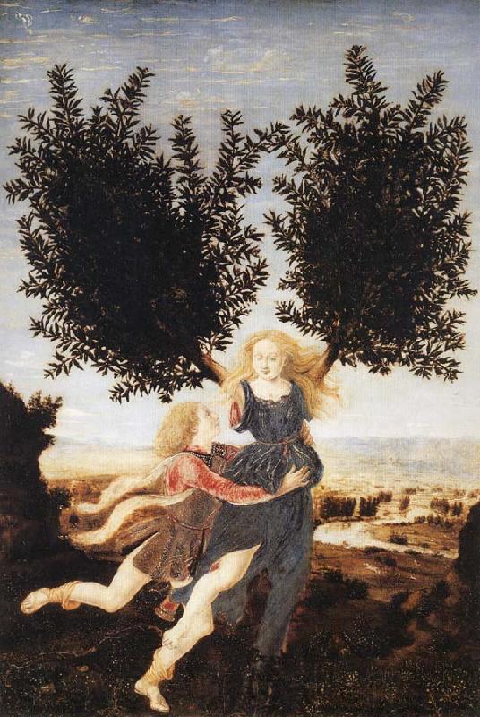 Antonio Pollaiuolo Apollo and Daphne France oil painting art